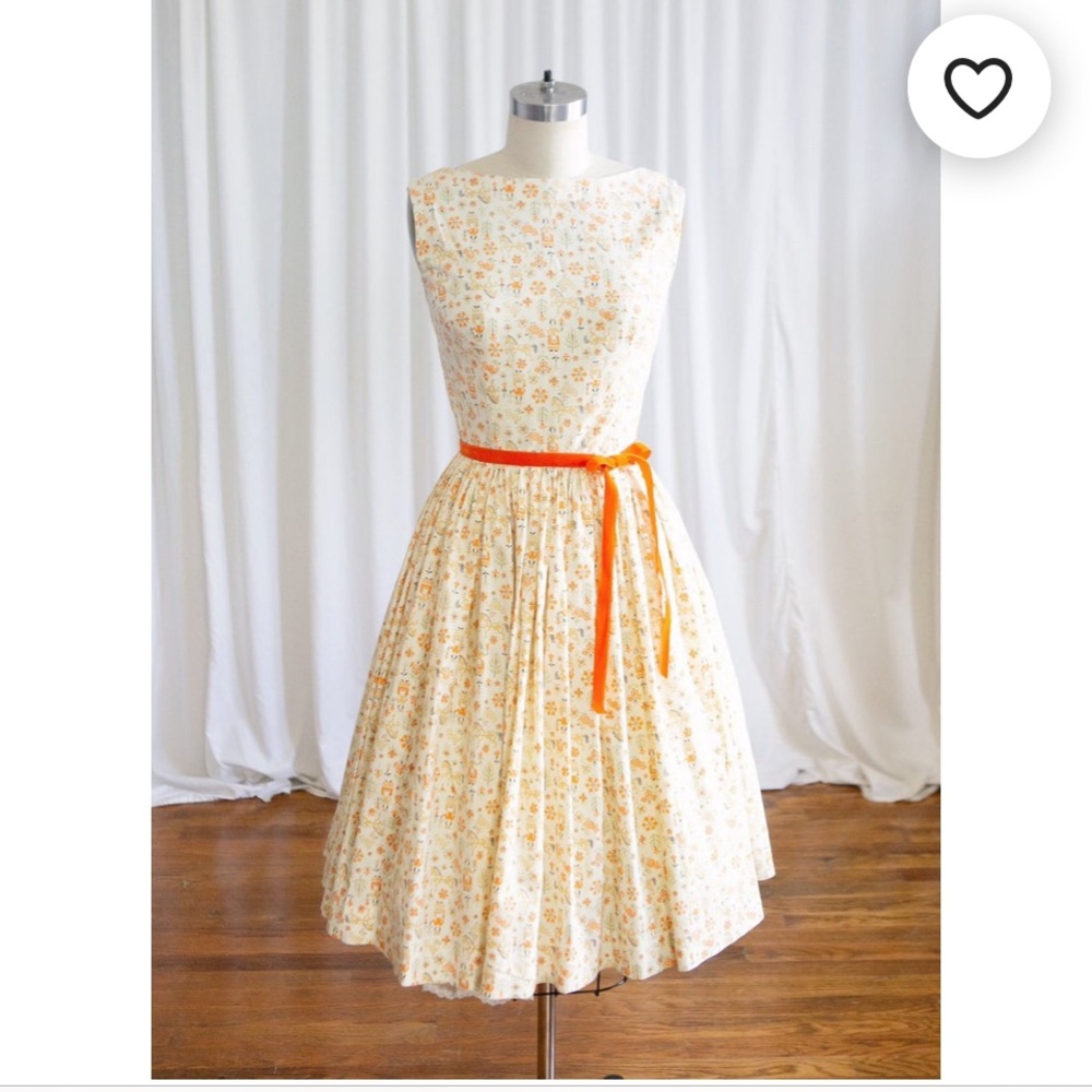 Vintage 50s 60s dress